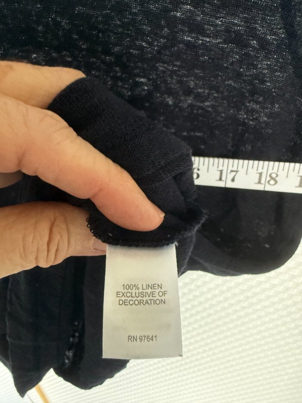 J.JILL LINEN TOP - Picture 5 of 7